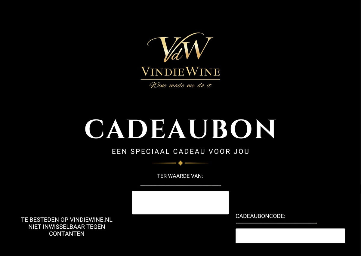 VindieWine digitale cadeaubon – wijn cadeau